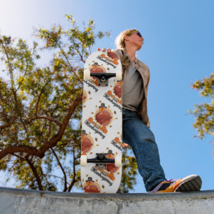 Prettig Thanksgiving Persoonlijk Skateboard
