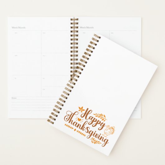 Prettig Thanksgiving Planner (Display)