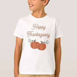 Prettig Thanksgiving Pompoen Herfst T-shirt
