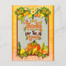Prettig Thanksgiving Pompoenbladeren Herfstfestiva