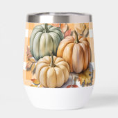 Prettig Thanksgiving Pompoenen & Herfstbladeren (Achterkant)
