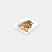 Prettig Thanksgiving Post-it® Notes (Schuin)