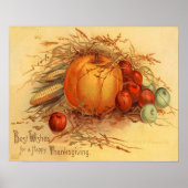 Prettig Thanksgiving! Poster (Voorkant)