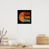 Prettig Thanksgiving   Poster (Keuken)