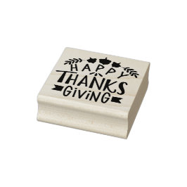 Prettig Thanksgiving Rubberstempel