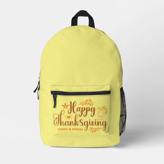 Prettig Thanksgiving Rugzak (Voorkant)