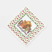 Prettig Thanksgiving  Servet (Hoek)