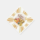 Prettig Thanksgiving Servet (Hoek)