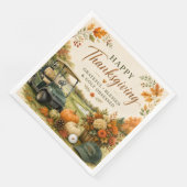 Prettig Thanksgiving  Servet (Hoek)