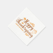 Prettig Thanksgiving Servet (Hoek)