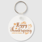 Prettig Thanksgiving Sleutelhanger (Voorkant)