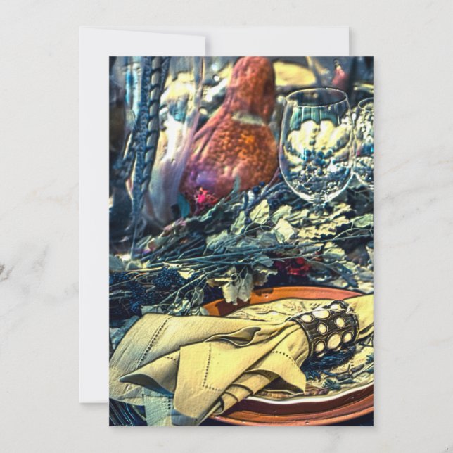 Prettig Thanksgiving Tafel Arrangement (Voorkant)