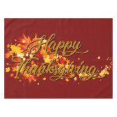 Prettig Thanksgiving Tafelkleed (Voorkant (Horizontaal))