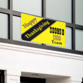 Prettig Thanksgiving Team Spandoek (Buitenkant Gebouw)