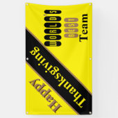 Prettig Thanksgiving Team Spandoek (Verticaal)