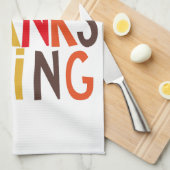 Prettig Thanksgiving! Theedoek (Quarter Fold)