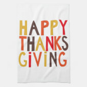 Prettig Thanksgiving! Theedoek (Verticaal)