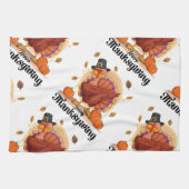 Prettig Thanksgiving Theedoek (Horizontaal)