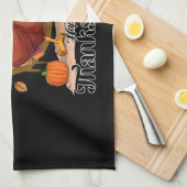 Prettig Thanksgiving Theedoek (Quarter Fold)