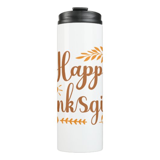 Prettig Thanksgiving Thermosbeker (Voorkant)