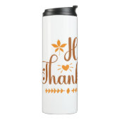 Prettig Thanksgiving Thermosbeker (Gedraaid links)