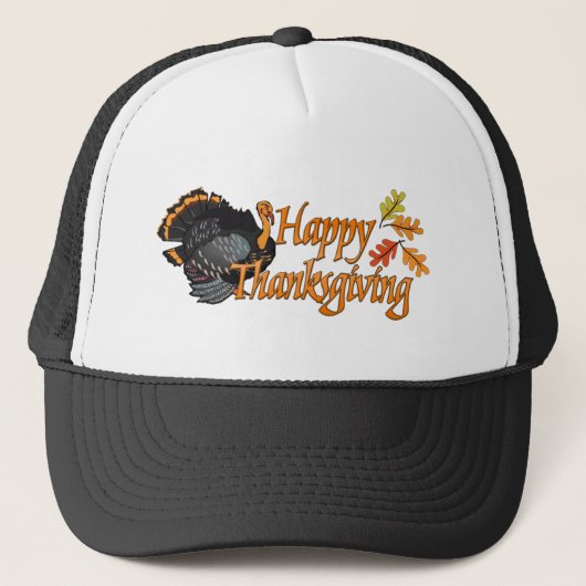 Prettig Thanksgiving Trucker Pet (Voorkant)