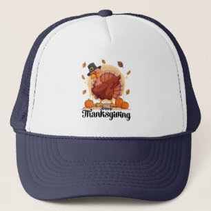 Prettig Thanksgiving Trucker Pet