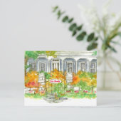 Prettig Thanksgiving Van Realtor Nieuw Huis Herfst Briefkaart (Staand voorkant)
