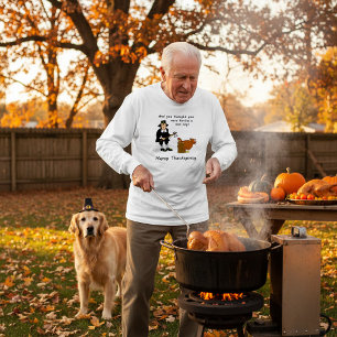 Prettig Thanksgiving Vreselijke Dag Kalkoen T-shirt