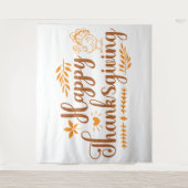 Prettig Thanksgiving Wandkleed (Voorkant)