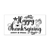 Prettig Thanksgiving Zelfinktende Stempel (Design)
