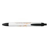 Prettig Thanksgiving Zwarte Inkt Pen (Achterkant)