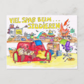 PRETTIG TIJD TIJDENS HET STUDEREN ansichtkaart doo Briefkaart (Voorkant)