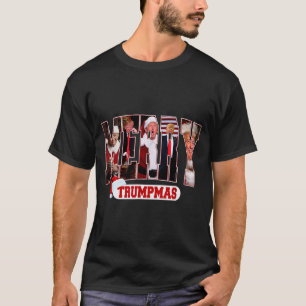 Prettig Trumpmas Sinterklaas Trump Kerstmis Pyjama T-shirt