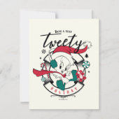 Prettig TWEETY™ feest Notitiekaartje (Voorkant)