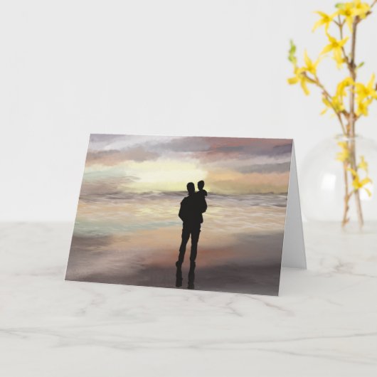 Prettig Vaderdag Kaart (Gele Bloem)