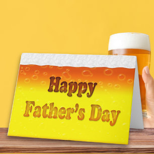 Prettig Vaderdag Plezierige Bier Kaart