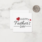 Prettig Vadersdag  Notitiekaartje (Voorkant / Achterkant in situ)
