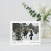 Prettig Vakantie Instant Foto (Staand voorkant)