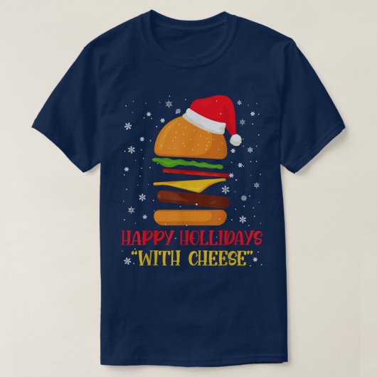 Prettig Vakantie Kerstmis Klootzak Dag Kerstmis Ch T-shirt (Design voorkant)