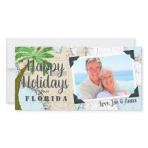 Prettig Vakantie Naamse Tropische Florida Vakantie