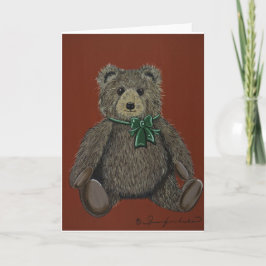 Prettig vakantie Teddy Feestdagen Kaart