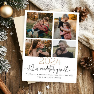 Prettig Vakantie Winter Loof Kerstkaart