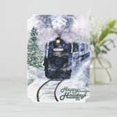 Prettig vakantiedag Northern Express Kaart (Staand voorkant)