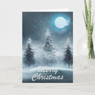 Prettig vakantiefeest Kerstboom Feestdagen Kaart