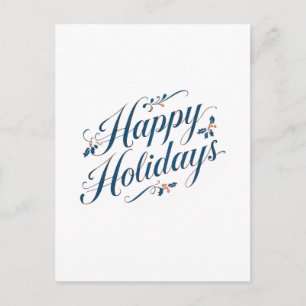 Prettig Vakantiefeest Kerstmis Familie Nieuwjaar Feestdagenkaart