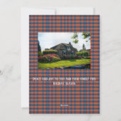 Prettig vakantiefeest multi foto wenskaart Plaid Feestdagenkaart (Achterkant)
