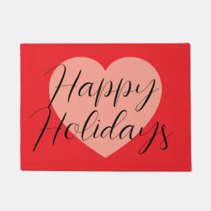 Prettig Vakantiefeest Vrolijk Kerstfeest Vakantiet Deurmat