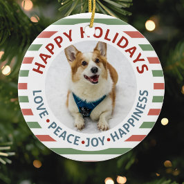 Prettig Vakantiehuis Dier Foto Keramisch Ornament