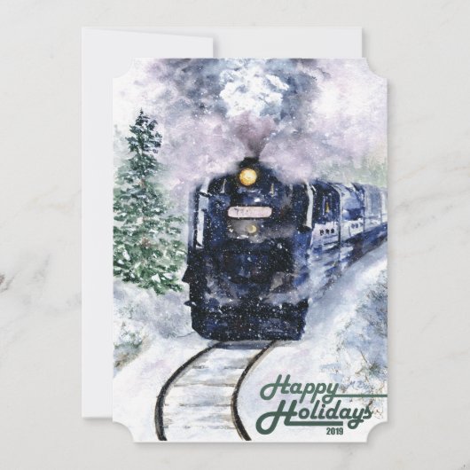 Prettig vakantieseizoen Northern Express Kaart (Voorkant)